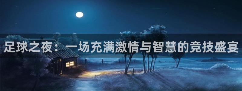 足球之夜：一场充满激情与智慧的竞技盛宴